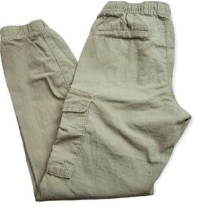 Old Navy khaki Harem pants M8